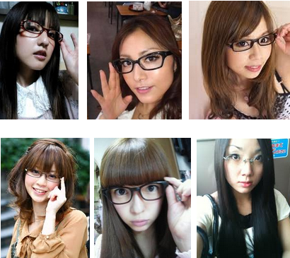 眼鏡に似合う髪型ロングヘアーな女の子２ メガネに似合う髪型ベストチョイス