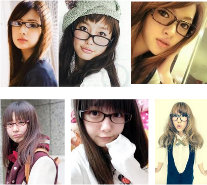 眼鏡が似合う髪型ロングヘアーな女の子３ メガネに似合う髪型ベストチョイス